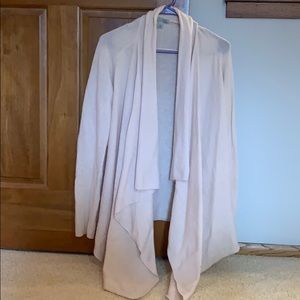 Halogen cashmere light pink sweater